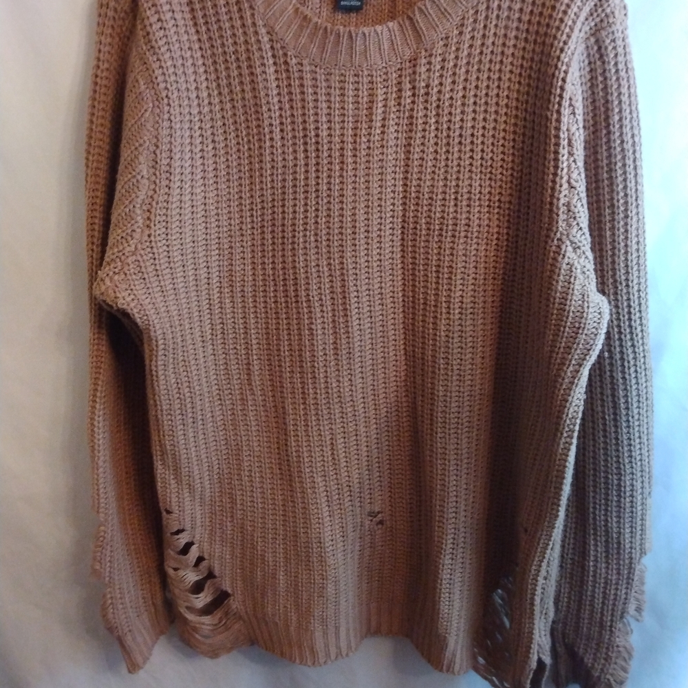 De RothChild Deconstructed Ribbed Sweater
